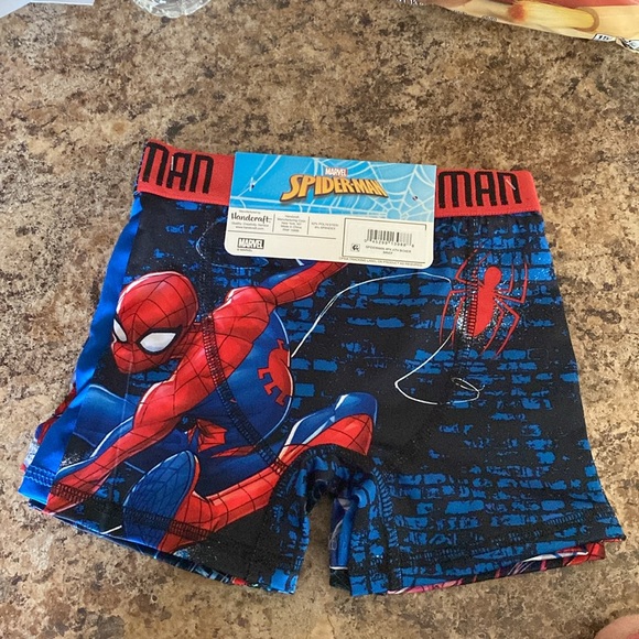 NWT - Spider-Man boys athletic boxer briefs- 4pk - Picture 4 of 4